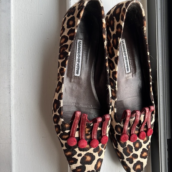 Manola Blahnik leopard flat - Picture 3 of 4
